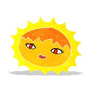 cartoon pretty sun N2