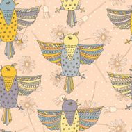 pattern with birds N4