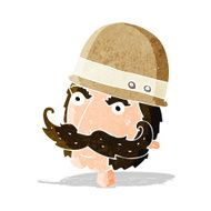 cartoon victorian big game hunter N3