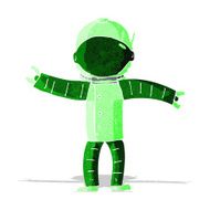 Cartoon Astronaut N55