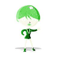 Cartoon Vampire Girl N78
