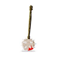 cartoon bloody medieval mace N2