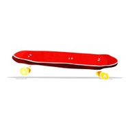 Cartoon Skateboard N26