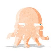 Cartoon Alien Face N6