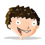 cartoon laughing boy N4