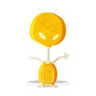 cartoon space alien N55