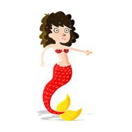 Cartoon Mermaid N24