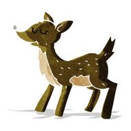 Cute Cartoon Deer N13