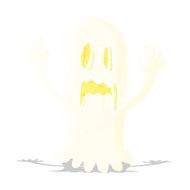 cartoon spooky ghost N54