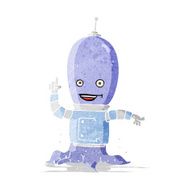 cartoon alien spaceman N10