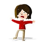 cartoon unhappy person N3