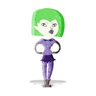 Cartoon Vampire Girl N80