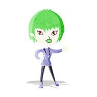 Cartoon Vampire Girl N81