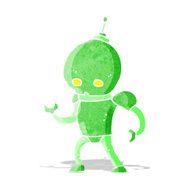 cartoon alien robot N5