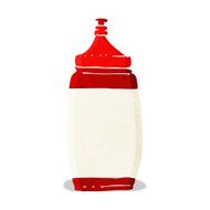Cartoon Water Bottle N43
