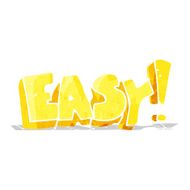 cartoon easy sign N3
