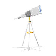 cartoon telescope N5