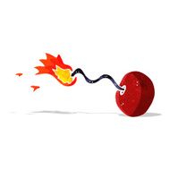 cartoon round bomb N3