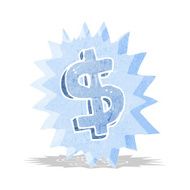 cartoon dollar symbol N4
