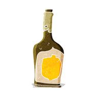 cartoon bottle of rum N3