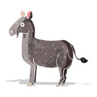 Cartoon Mule N6