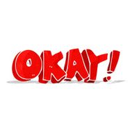 cartoon okay sign N3