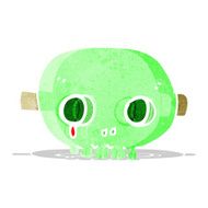 cartoon skull mask N8