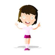 cartoon woman pointing N62