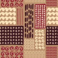 Seamless pattern with hand drawn doodle N2