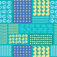 Seamless pattern with hand drawn doodle N4
