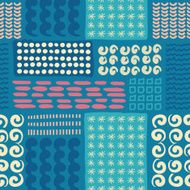 Seamless pattern with hand drawn doodle N6