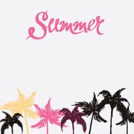 summer hand drawn background N2