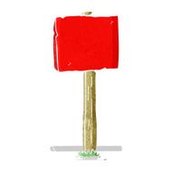 Cartoon Sign Post N27