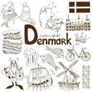 Collection of Denmark icons