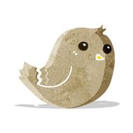 Cartoon Bird N175