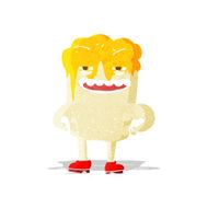 cartoon happy tooth N15