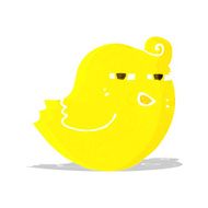 funny cartoon bird N74