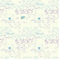 background with letters N14