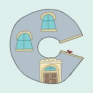 House Letter C