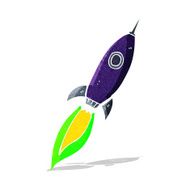 Cartoon Spaceship N20