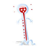 cartoon hot thermometer N4
