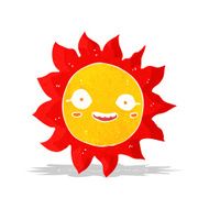cartoon happy sun N4