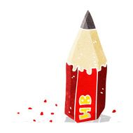 cartoon pencil stub N3