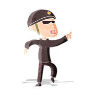 cartoon man in bike helmet pointing N3