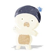 cute cartoon polar bear N10