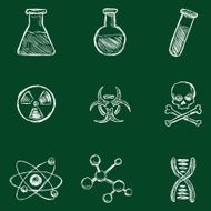Vector Chemistry Icons