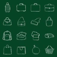Vector Bags Icons