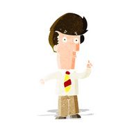cartoon man with question N12