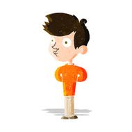 cartoon boy staring N6