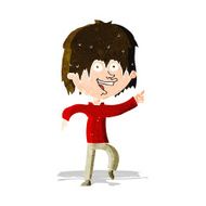 cartoon happy boy N81